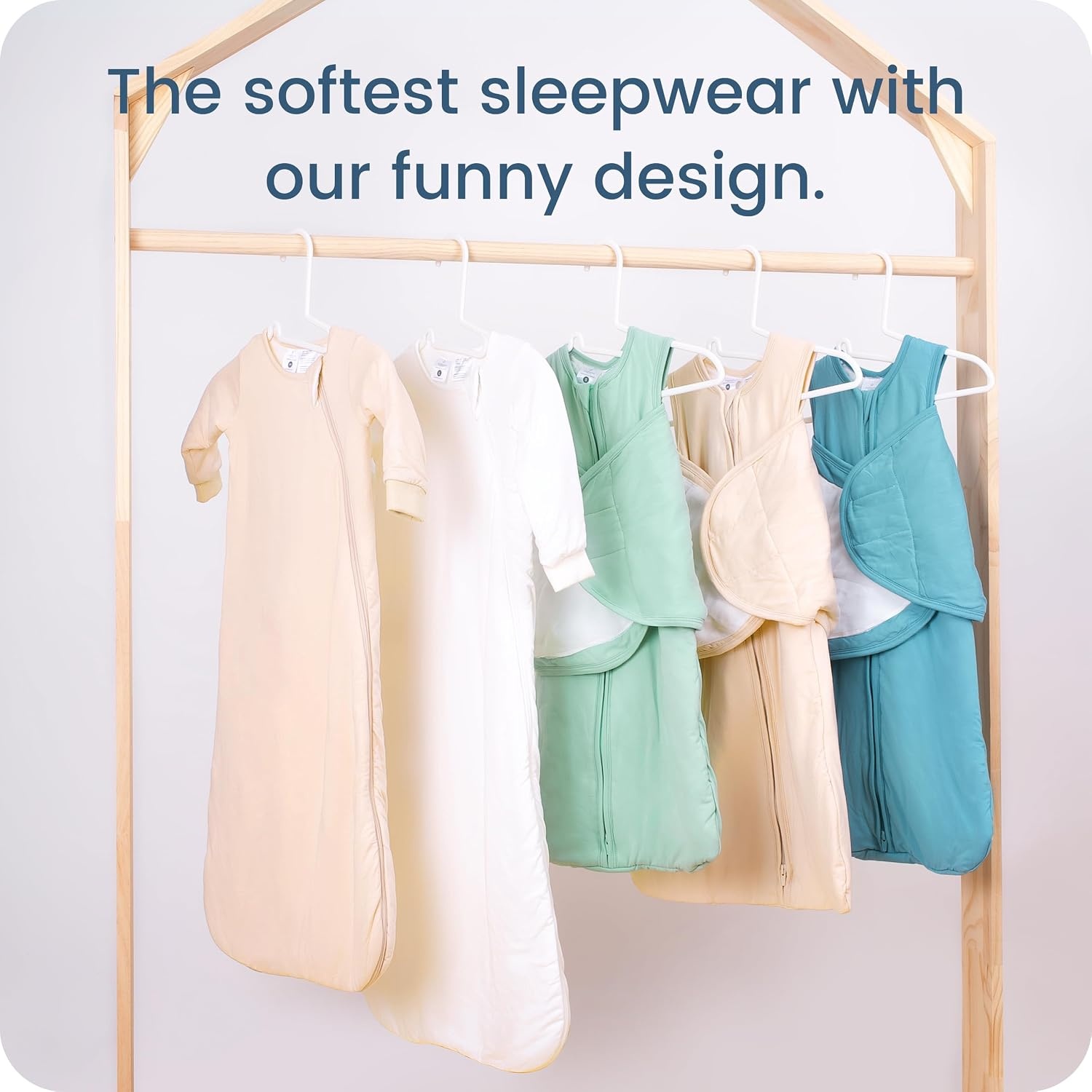 image:imageNewborns Swaddle Sleep Sack 03 Months 10 TOG Baby Blanket for Newborns Soft Sleeping Bag for InfantsSage