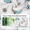 BubblePanda Rayon Made From Bamboo Baby Pajamas Long Sleeve Sleepers(Dinosaur)