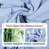 BubblePanda Rayon Made From Bamboo Baby Pajamas Long Sleeve Sleepers(Shark)