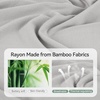 BubblePanda Rayon Made From Bamboo Baby Pajamas Long Sleeve Sleepers(Storm)