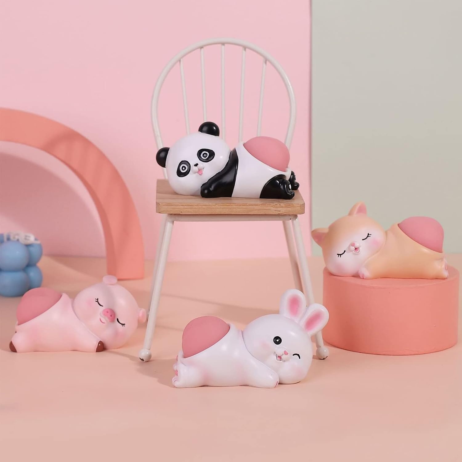 image:imageFabater Cartoon Animal Squeeze Toy Resin Stress Relief PandaKitten