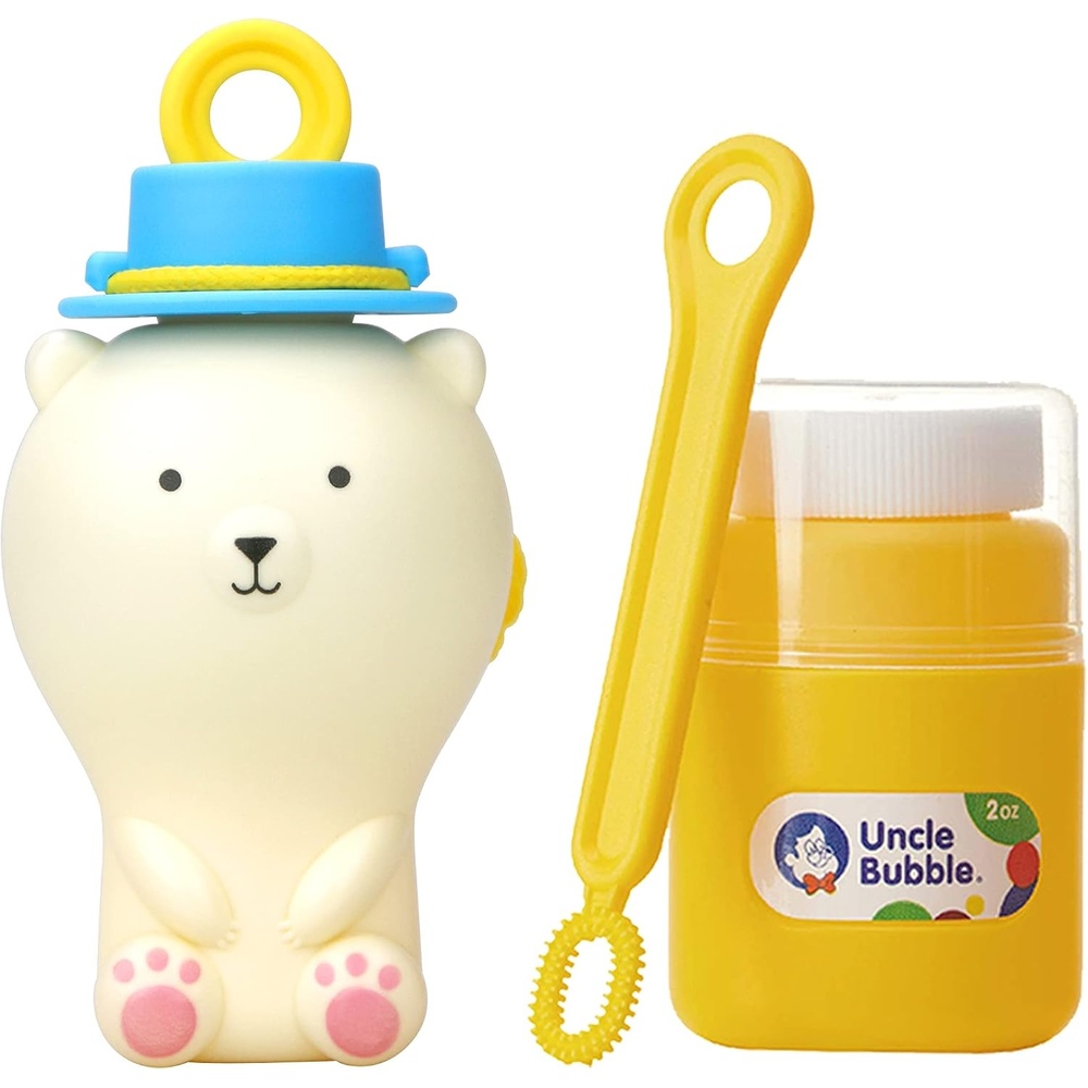 image:imageUncle Bubble No Spill Bubbles  Panda Bear Toy for Toddlers amp KidsWhite Bear