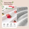 BubblePanda Baby Pajamas Rayon Made From Bamboo Footie Sleepers Girls Boys(Strawberry)