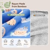 BubblePanda Rayon Made from Bamboo Sleep Sack with Feet 2t-3t 1.0 Tog Print(Blue Cookies)