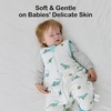 BubblePanda Rayon Made from Bamboo Sleep Sack with Feet 2t-3t 1.0 Tog Print(Dinosaur)