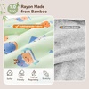 BubblePanda Rayon Made from Bamboo Sleep Sack with Feet 2t-3t 1.0 Tog Print(Green Cookies)