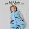 BubblePanda Rayon Made from Bamboo Sleep Sack with Feet 2t-3t 1.0 Tog Print(Shark)