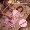 BubblePanda Rayon Made from Bamboo Sleep Sack with Feet 2t-3t 1.0 Tog Print(Unicorns)