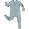 BubblePanda Rayon Made From Bamboo Baby Pajamas Unisex Newborn Sleepers(Glacier)