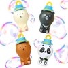 Uncle Bubble No Spill Bubbles – Panda Bear Toy for Toddlers & Kids(Family)