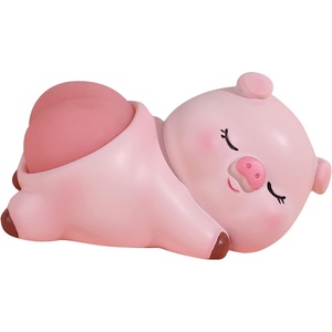 Fabater Cartoon Animal Squeeze Toy, Resin, Stress Relief (Panda)(Piglet)