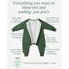 PurComfy Bamboo Viscose Active Baby Toddler Sleepsuit 1.0 TOG(Forest)
