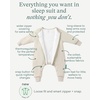 PurComfy Bamboo Viscose Active Baby Toddler Sleepsuit 1.0 TOG(Oat)