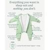 PurComfy Bamboo Viscose Active Baby Toddler Sleepsuit 1.0 TOG(Sage)