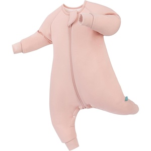PurComfy Bamboo Viscose Active Baby Toddler Sleepsuit 1.0 TOG(Blush)