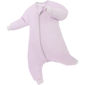 PurComfy Bamboo Viscose Active Baby Toddler Sleepsuit 1.0 TOG(Lilac)