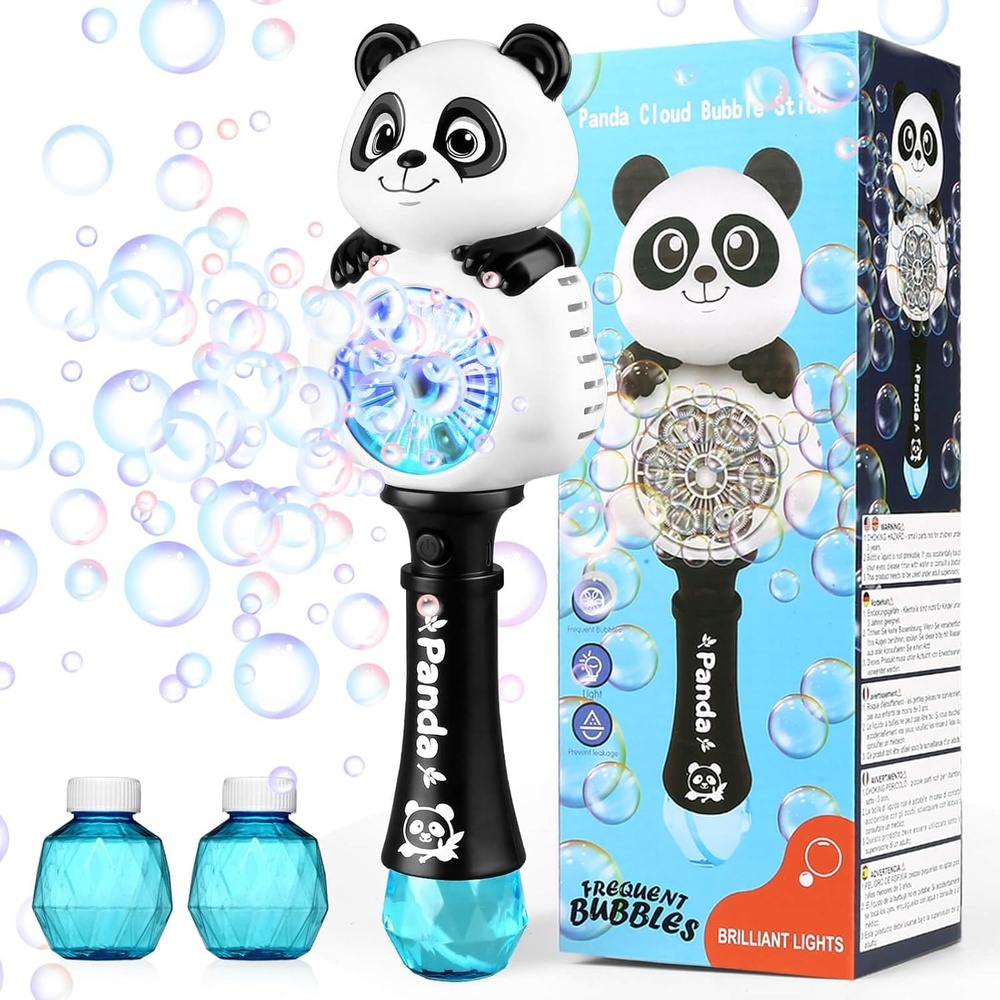 image:imageLight Up Bubble Wand Rechargeable Automatic Bubble Toy for Kids 38