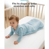 Bamboo Viscose Sleep Sack, Soft 1.0 TOG Baby Sleeping Bag(Blush)