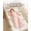 Bamboo Viscose Sleep Sack, Soft 1.0 TOG Baby Sleeping Bag(Dolphin)