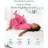 PurComfy Bamboo Viscose Toddler Sleep Sack with Feet, 12-18-24-2t-4t-5t(Cream)