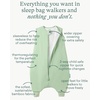PurComfy Bamboo Viscose Toddler Sleep Sack with Feet, 12-18-24-2t-4t-5t(Sage)