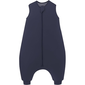 PurComfy Bamboo Viscose Toddler Sleep Sack with Feet, 12-18-24-2t-4t-5t(Midnight)