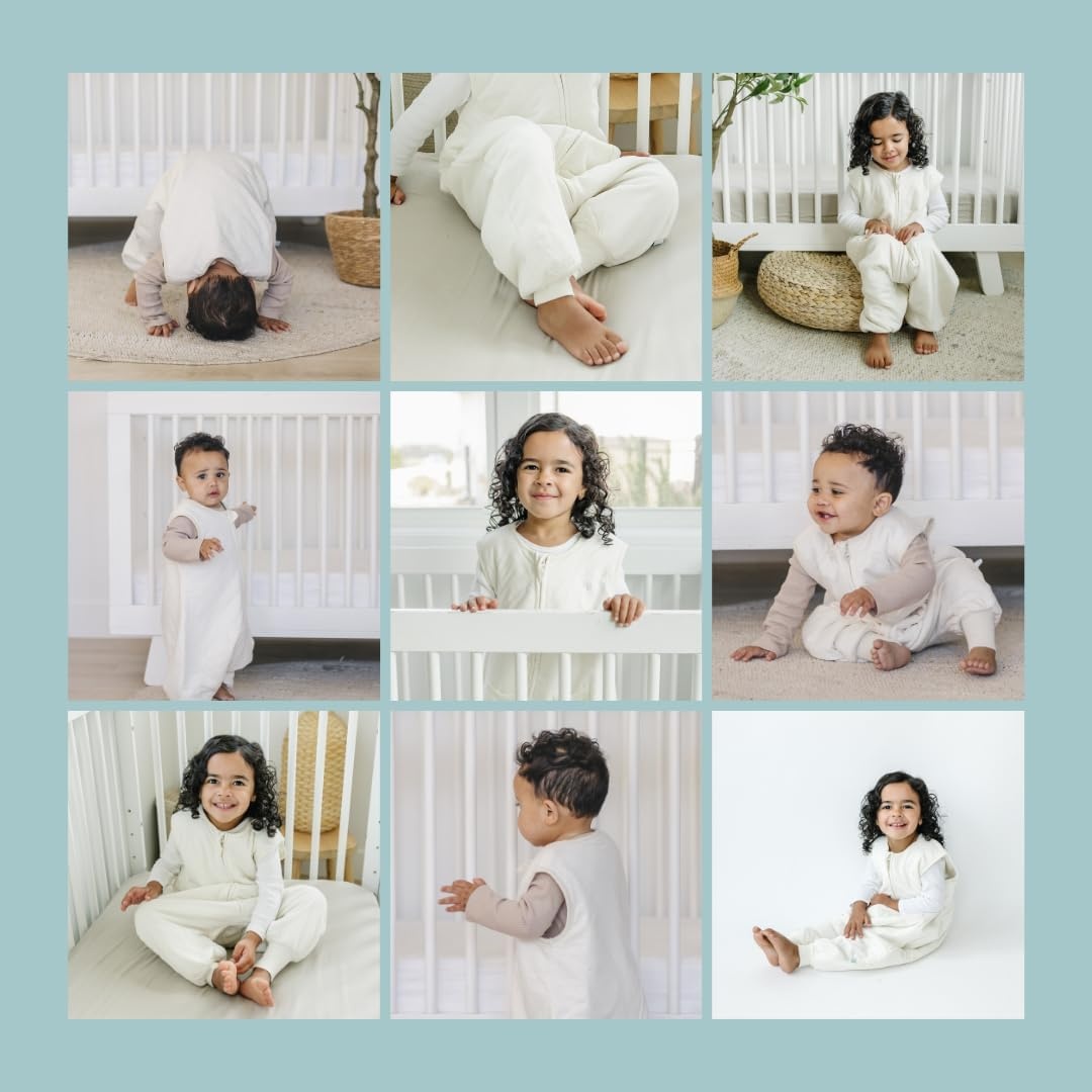 image:imageDreamsuit Toddler Sleep Sack with Legs Rayon Made from BambooUndyed