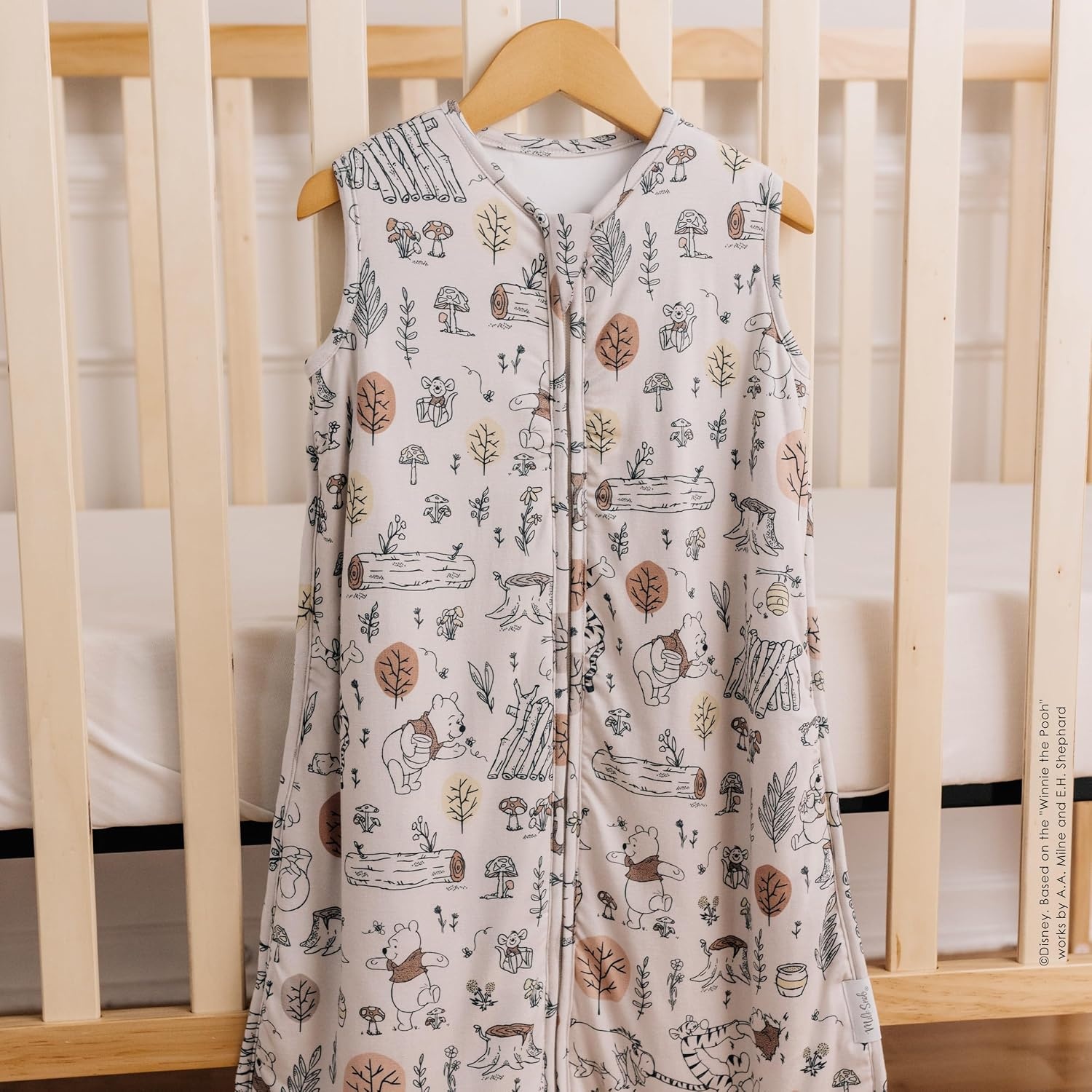 image:imageMilk Snob Disney Baby Sleeping Sack Sleeveless Sleep Bag and Wearable Zip Up Blanket for Girl and Boy Newborn Infant ShowerBaby Bee