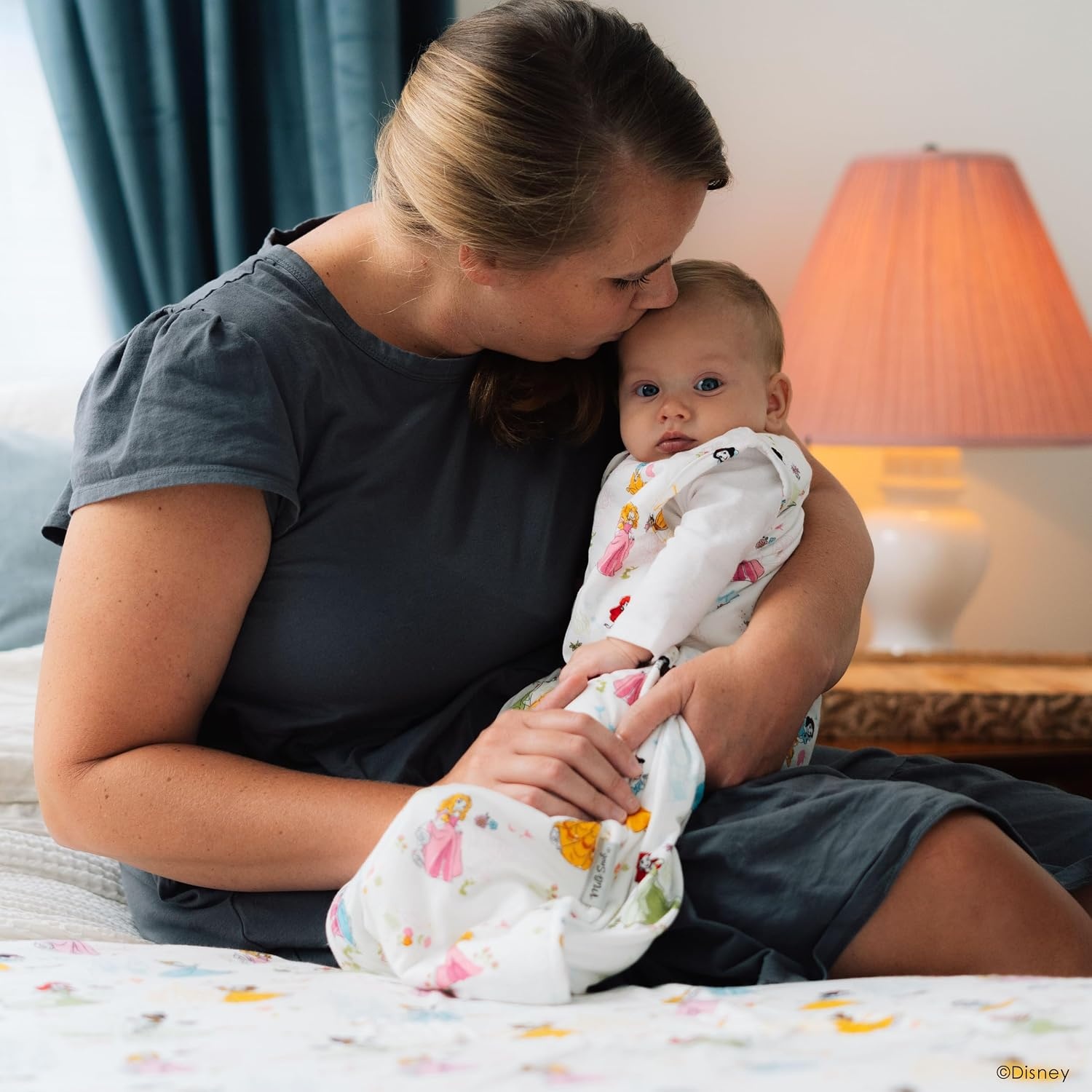 image:imageMilk Snob Disney Baby Sleeping Sack Sleeveless Sleep Bag and Wearable Zip Up Blanket for Girl and Boy Newborn Infant ShowerDisney Princess