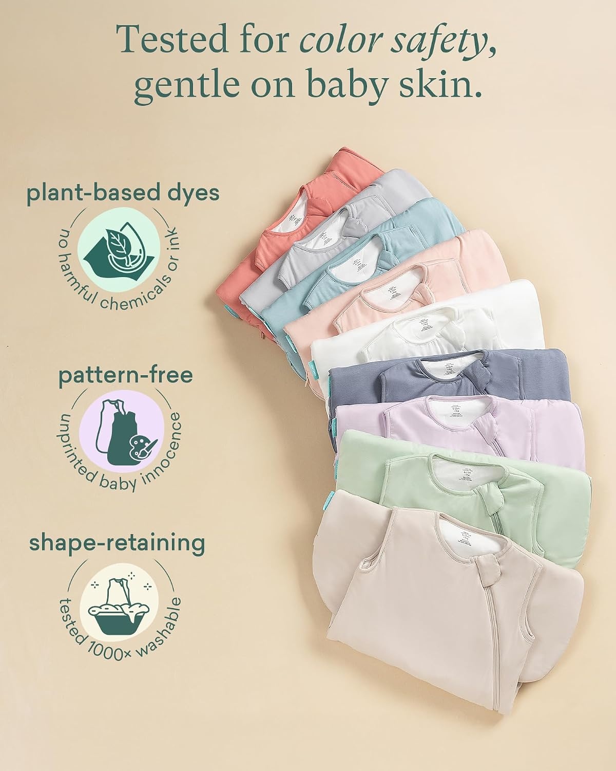 image:imagePurComfy Quilted Sleep Sack 25 TOG Supersoft Bamboo Viscose Sleeping BagForest