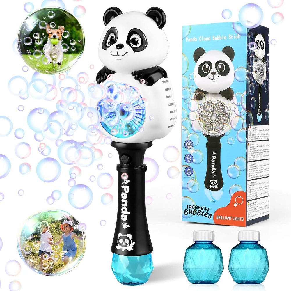 image:imageAooess Bubble Machine for Kids Ages 48 Years Old Light Up Bubble Wand