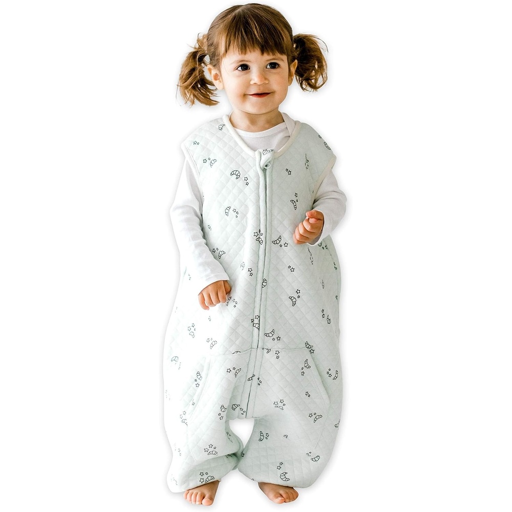 image:imageDreamsuit Toddler Sleep Sack with Legs Rayon Made from BambooCroissant