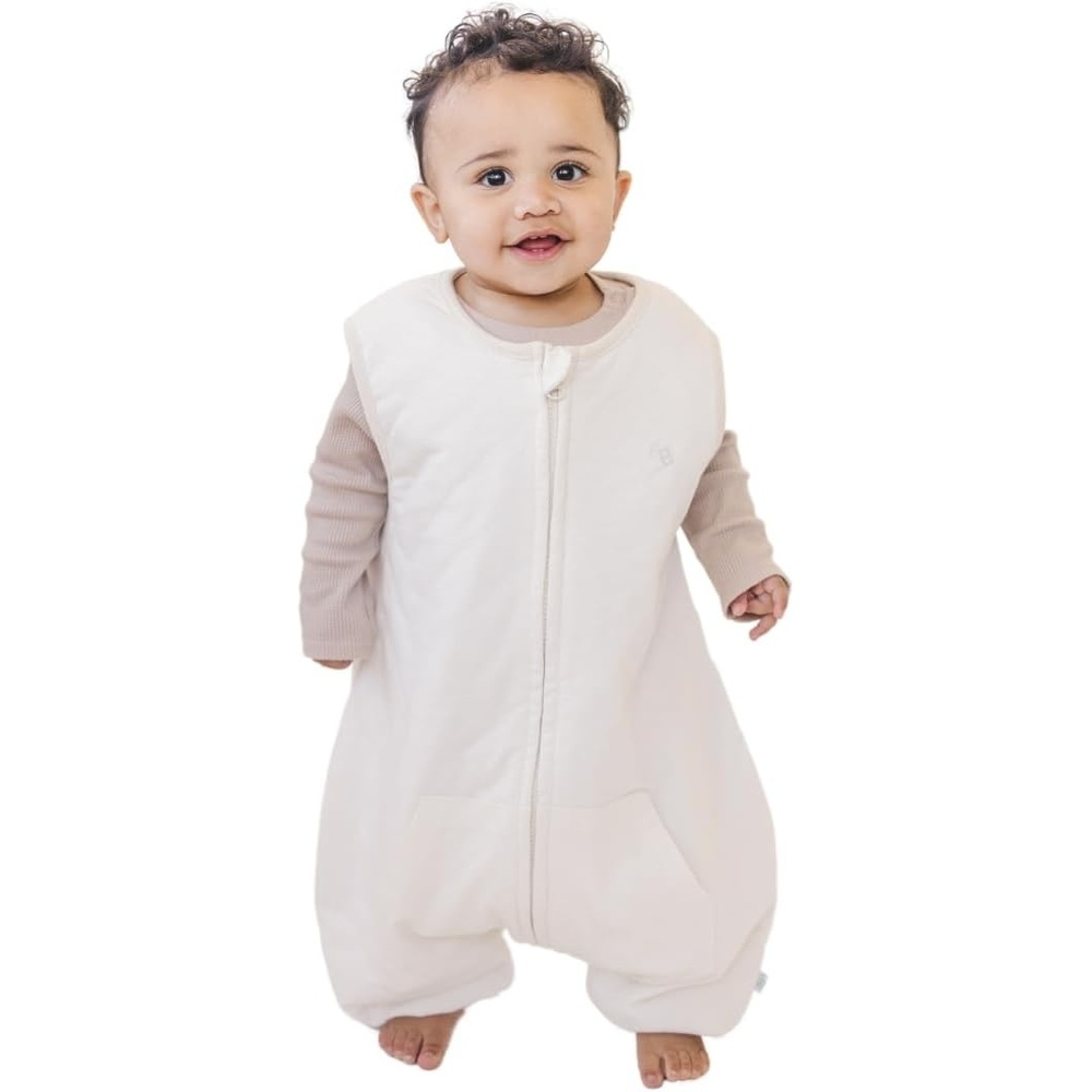 image:imageDreamsuit Toddler Sleep Sack with Legs Rayon Made from BambooUndyed