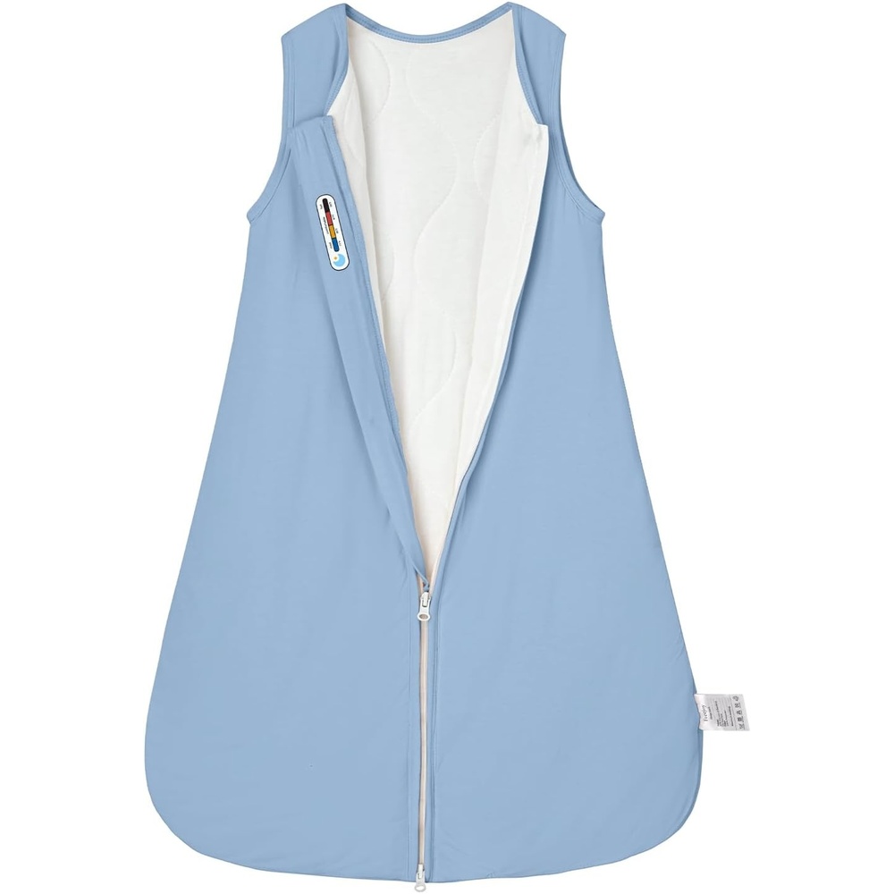 image:imageFreejoy Viscose From Bamboo Baby Sleep Sack 15 TOG Infant Toddler Wearable Buttery Soft Sleeping BagsBlue