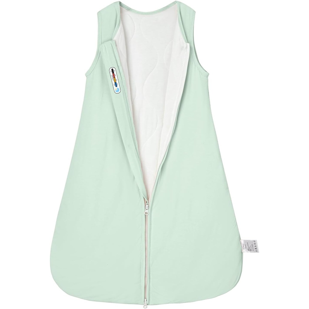 image:imageFreejoy Viscose From Bamboo Baby Sleep Sack 15 TOG Infant Toddler Wearable Buttery Soft Sleeping BagsGreen