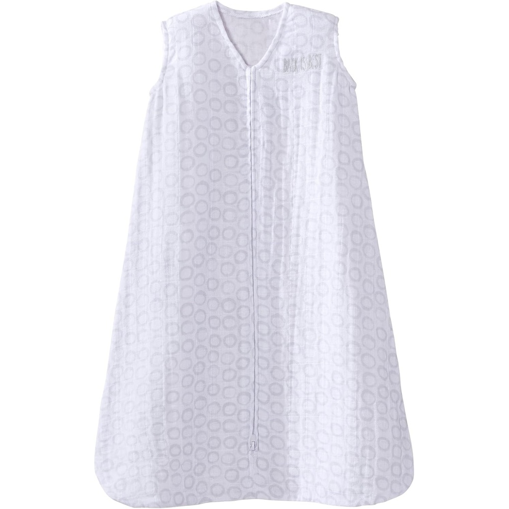 image:imageHALO SleepSack 100 Cotton Wearable Blanket Swaddle Transition Sleeping Bag TOG 05Grey Open Circles