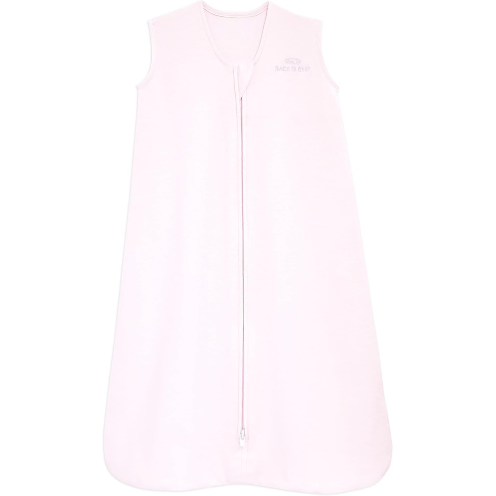 image:imageHALO SleepSack 100 Cotton Wearable Blanket Swaddle Transition Sleeping Bag TOG 05Soft Pink