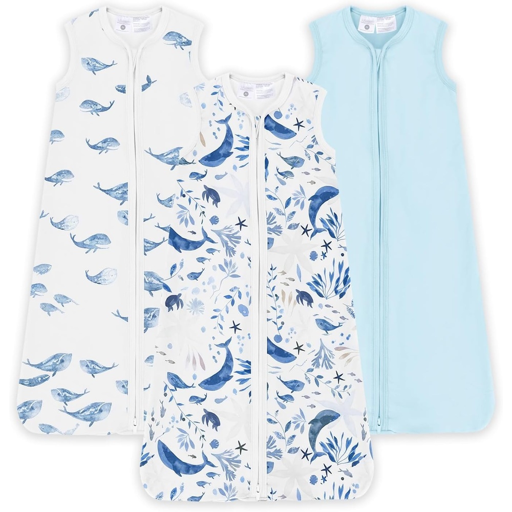 image:imageToddler Sleep Sack 05 TOG Wearable Blanket Lightweight Sleeping Bag 2T4TWhale Drift