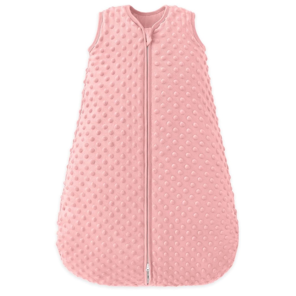 image:imageYoofoss Baby Sleep Sack 1218 Months TOG 15 Fleece with Plush Dots 2 Pack25 Togbrown