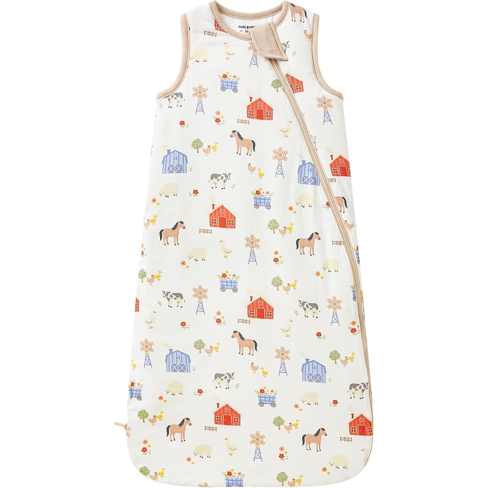 image:imagepureborn Baby Sleep Sack Viscose from Bamboo Wearable Blanket SXLFarm