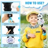 Aooess Bubble Machine for Kids Ages 4-8 Years Old, Light Up Bubble Wand