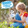 Aooess Bubble Machine for Kids Ages 4-8 Years Old, Light Up Bubble Wand