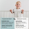 Dreamsuit: Toddler Sleep Sack with Legs, Rayon Made from Bamboo(Brushed Dot)