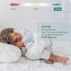 Dreamsuit: Toddler Sleep Sack with Legs, Rayon Made from Bamboo(Brushed Dot)