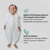 Dreamsuit: Toddler Sleep Sack with Legs, Rayon Made from Bamboo(Cactus)