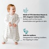 Dreamsuit: Toddler Sleep Sack with Legs, Rayon Made from Bamboo(Checkered)