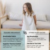 Dreamsuit: Toddler Sleep Sack with Legs, Rayon Made from Bamboo(Dash)