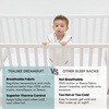 Dreamsuit: Toddler Sleep Sack with Legs, Rayon Made from Bamboo(Love Milk)
