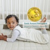 Dreamsuit: Toddler Sleep Sack with Legs, Rayon Made from Bamboo(Love Milk)
