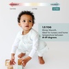 Dreamsuit: Toddler Sleep Sack with Legs, Rayon Made from Bamboo(Stripes)